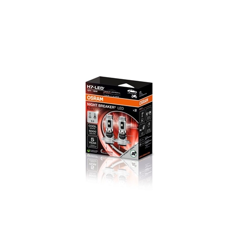 SET 2 BECURI LED H7 (CERTIFICAT RAR) 12V NB SPEED AMBALAJ COMERCIAL
