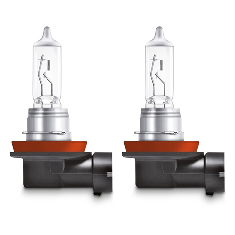 SET 2 BECURI H11 12V55W NIGHT BREAKER SILVER 100%