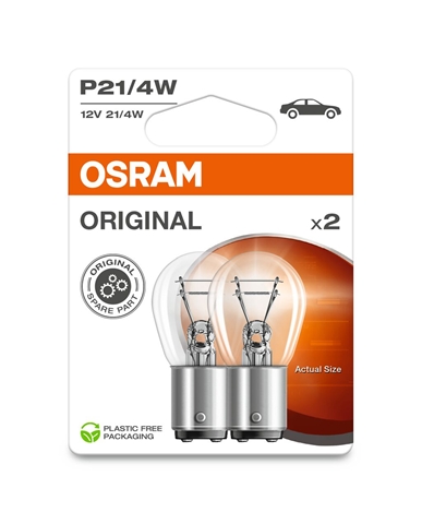 BLISTER 2 BECURI 12V 21/4W P21/4W ORIGINAL