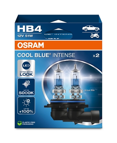 SET 2 BECURI 12V55W HB4 COOL BLUE NEXT GEN