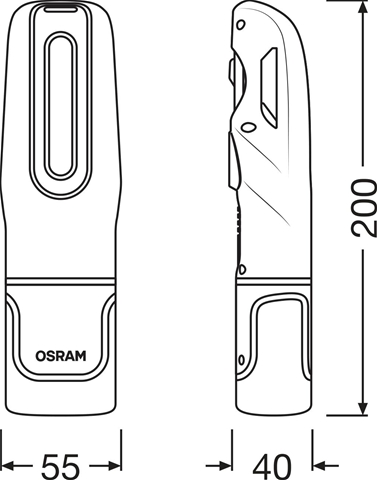 LAMPA INSPECTIE CU LEDURI,BAZA MAGNETICA SI CARLIG AGATARE REINCARCABILA