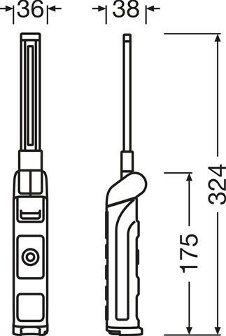 LAMPA INSPECTIE CU LEDURI,UNGHIURI MULTIPLE,CARLIG AGATARE SI MAGNET