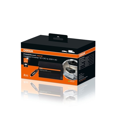INVERTOR 12V ->230V 150W