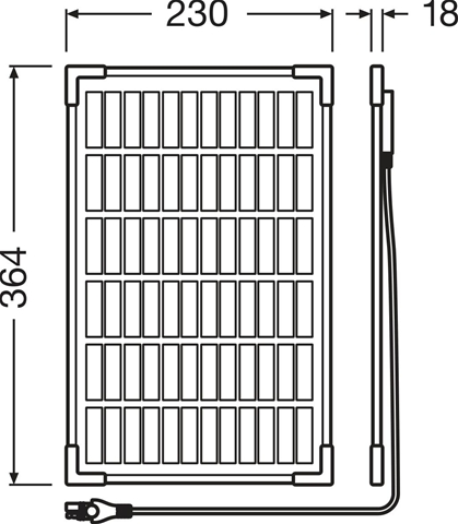 PANOU SOLAR INTRETINERE BATERIE 12V 10W