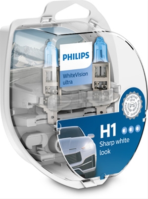 SET 2 BECURI H1 12V55W WHITE VISION ULTRA