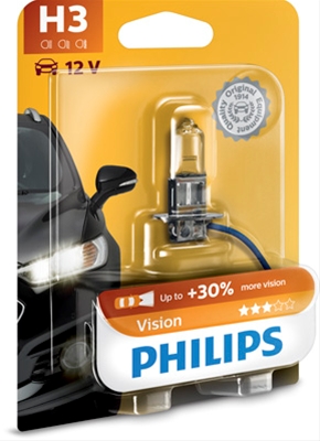 BEC H3 12V 55W +30% LUMINOZITATE VISION PACHET COMERCIAL