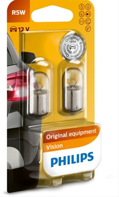 BLISTER 2 BECURI 12V5W TIP R5W SOCLU BA15S
