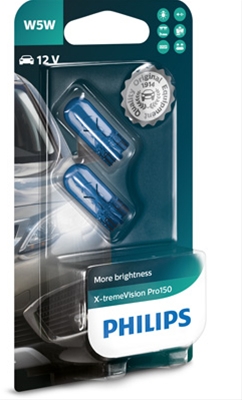 BLISTER 2 BECURI 12V5W W5W XTREME VISION