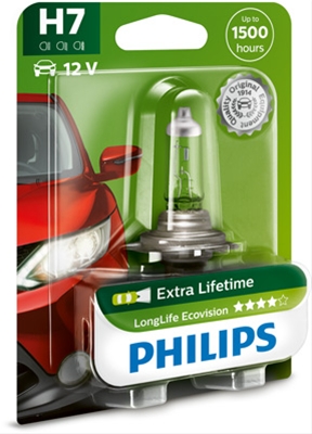 BEC H7 12V55W LONGLIFE ECOVISION PACHET COMERCIAL