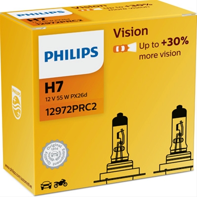 SET 2 BECURI H7 12V55W VISION (CUTIE SERVICE)