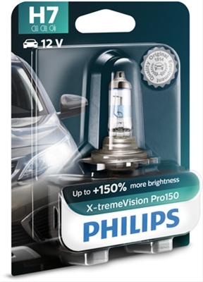 BLISTER 1 BEC H7 12V55W X-TREME VISION PRO150