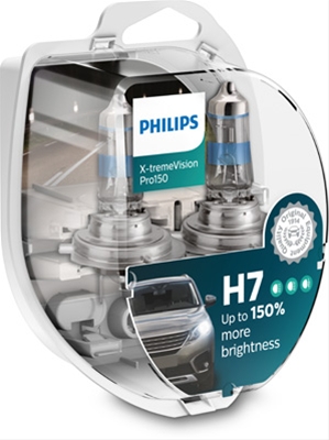 SET 2 BECURI H7 X-TREME VISION PRO150