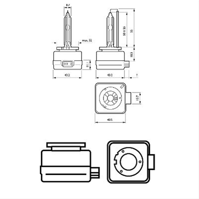 BEC XENON D3S 42V35W VISION AMBALAJ SERVICE