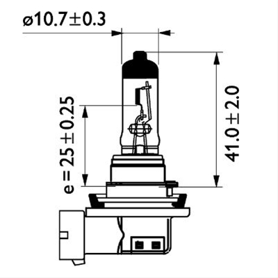 BEC 24V70W H11 MASTER DUTY PACHET SIMPLU
