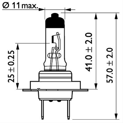 BEC 24V70W H7 MASTER DUTY PACHET SIMPLU