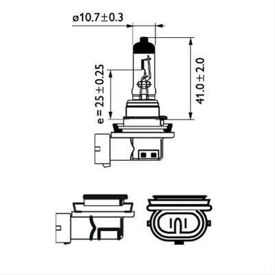 BEC 12V35W H8 PACHET SIMPLU