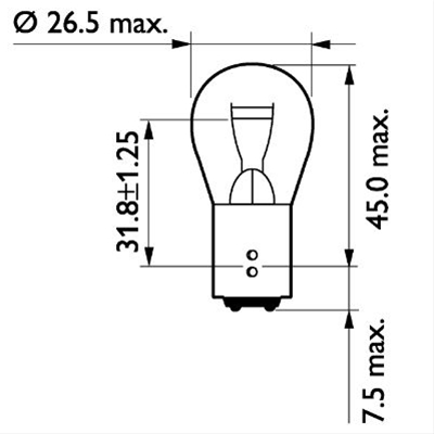 FD BEC 24V TIP P21/5W (SE FACTUREAZA CATE 10)