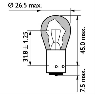 BEC 24V TIP PY21W LONGLIFE (SE FACTUREAZA CATE 10)
