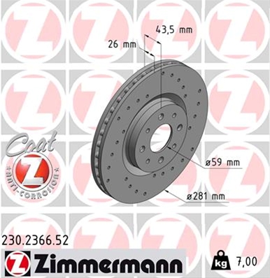 Imagine pentru produsul „DISC FRANA LIVRABIL NUMAI PERECHE"