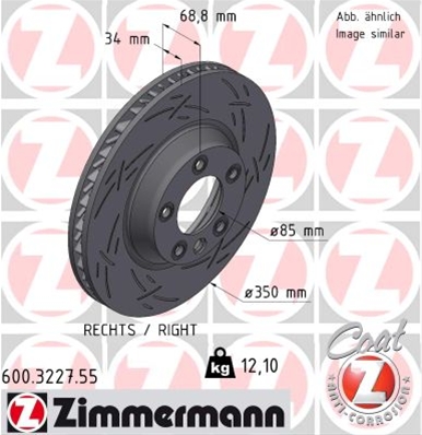 Imagine pentru produsul „DISC FRANA FATA DREAPTA BLACK Z"