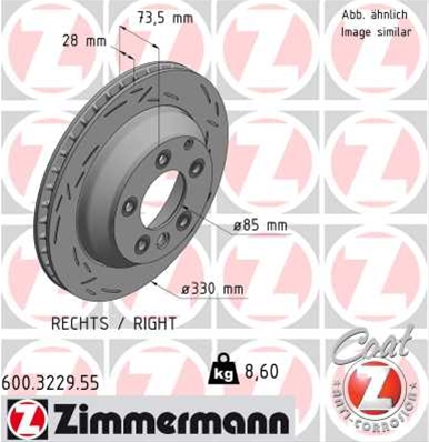 Imagine pentru produsul „DISC FRANA SPATE DREAPTA BLACK Z"