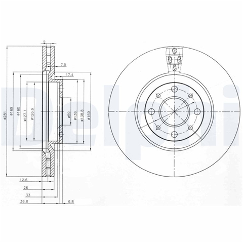 Imagine pentru produsul „DISC FRANA"