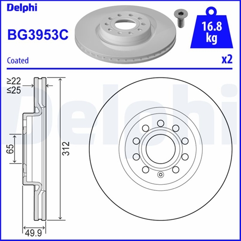 Imagine pentru produsul „DISC FRANA"