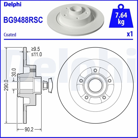 DISC FRANA LIVRABIL 1 BUC