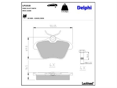 Imagine pentru produsul „SET PLACUTE FRANA,FRANA DISC"