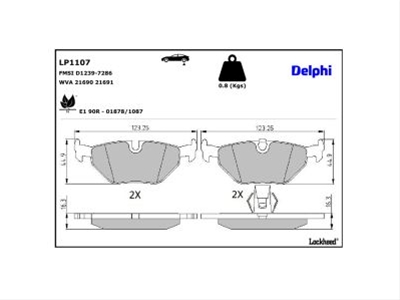 Imagine pentru produsul „SET PLACUTE FRANA,FRANA DISC"