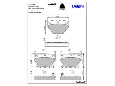 Imagine pentru produsul „SET PLACUTE FRANA,FRANA DISC"