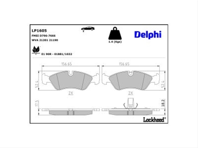 Imagine pentru produsul „SET PLACUTE FRANA,FRANA DISC"