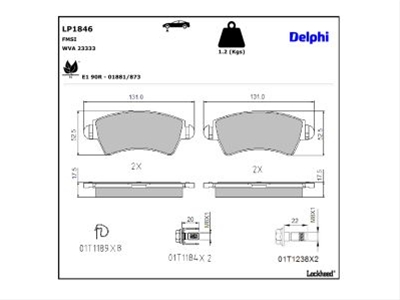 Imagine pentru produsul „SET PLACUTE FRANA,FRANA DISC"