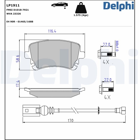 Imagine pentru produsul „SET PLACUTE FRANA,FRANA DISC"