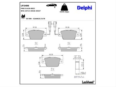Imagine pentru produsul „SET PLACUTE FRANA,FRANA DISC"