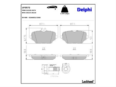 Imagine pentru produsul „SET PLACUTE FRANA"