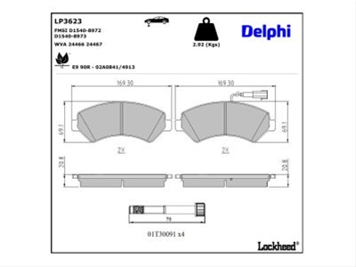 Imagine pentru produsul „SET PLACUTE FRANA"