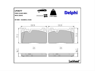SET PLACUTE FRANA - DELPHI NBB