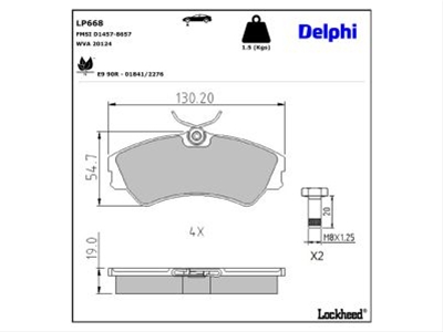 Imagine pentru produsul „SET PLACUTE FRANA,FRANA DISC"