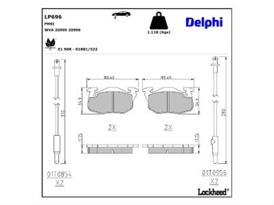 Imagine pentru produsul „SET PLACUTE FRANA,FRANA DISC"