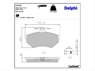 Imagine pentru produsul „SET PLACUTE FRANA,FRANA DISC"