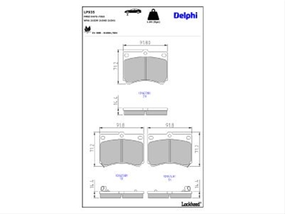 Imagine pentru produsul „SET PLACUTE FRANA,FRANA DISC"