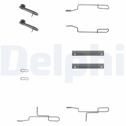 SET ACCESORII, PLACUTE FRANA