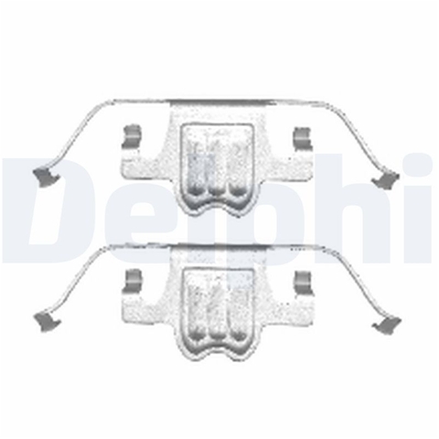 SET ACCESORII, PLACUTE FRANA