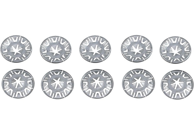 Imagine pentru produsul „SET 10 BUCATI CLIPS ACOPERIRE DECORATIVA SI PROTECTIE"