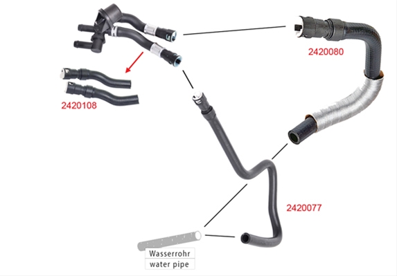 Imagine pentru produsul „FURTUN RADIATOR"