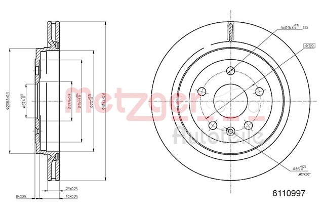 Imagine pentru produsul „DISC FRANA METZGER SFNBB"