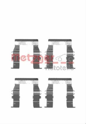 SET ACCESORII, PLACUTE FRANA