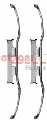 SET ACCESORII, PLACUTE FRANA