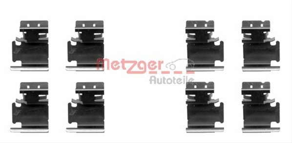 SET ACCESORII, PLACUTE FRANA